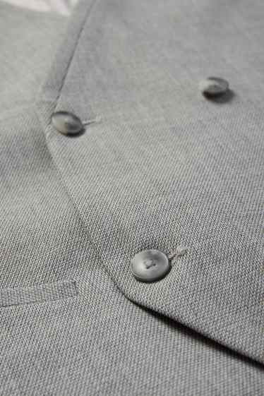 Bărbați - Vestă modulară - slim fit - Flex  - gri