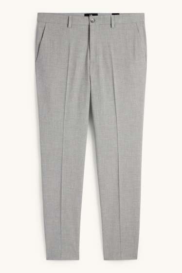 Heren - Broek uit het combi-systeem - slim fit - fFlex - grijs