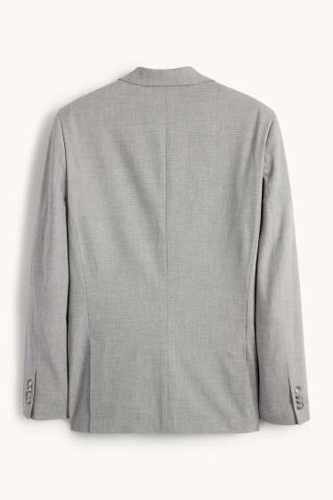 Hommes - Veste de costume - slim fit - Flex - gris