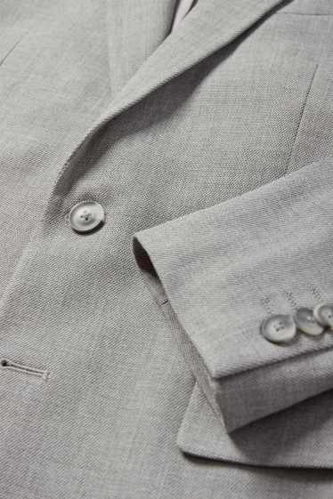 Hommes - Veste de costume - slim fit - Flex - gris