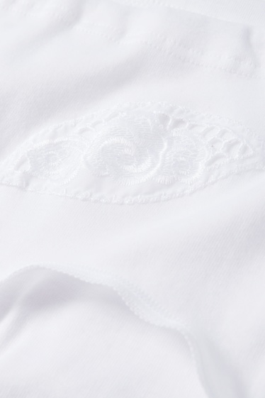 Women - Multipack of 3 - knickers - white