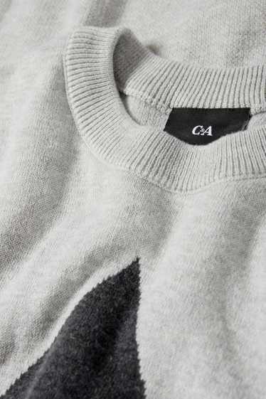 Hommes - Pull - gris clair