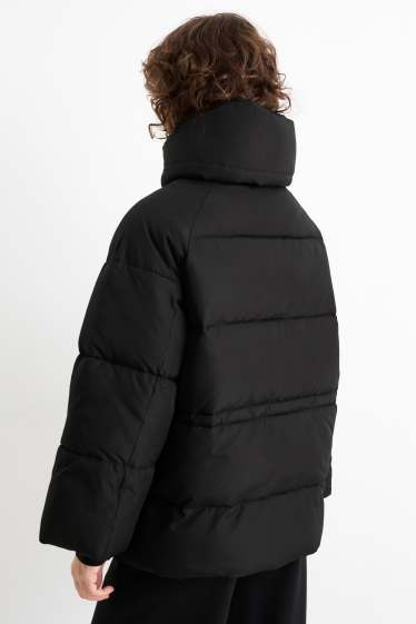 Women - Quilted jacket - black