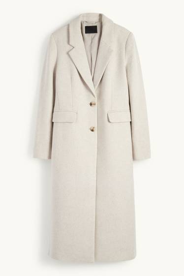 Femmes - Manteau - beige clair