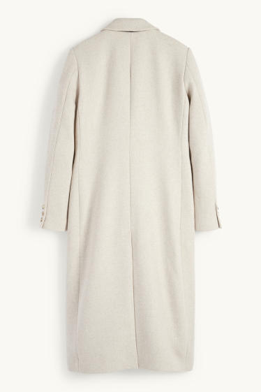Femmes - Manteau - beige clair