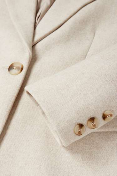 Femmes - Manteau - beige clair