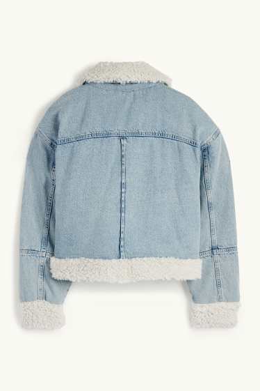 Femei - Jachetă din denim - denim-albastru deschis