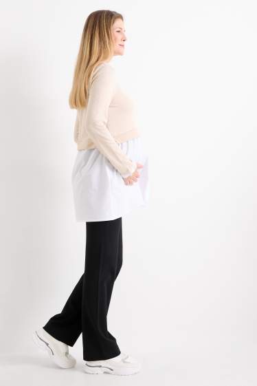 Femmes - Pantalon de grossesse en jersey - noir