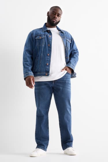 Herren - Straight Jeans - LYCRA® - jeansblau