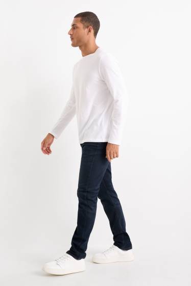 Hommes - Slim jean - Flex jog denim - LYCRA® - jean bleu foncé