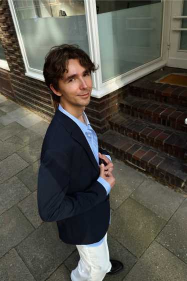 Herren - Baukasten-Sakko - Slim Fit - Flex - LYCRA® - Mix & Match - dunkelblau