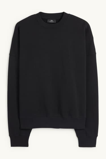 Herren - Oversized-Sweatshirt - schwarz