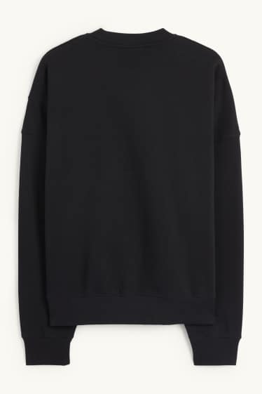 Herren - Oversized-Sweatshirt - schwarz