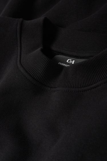 Herren - Oversized-Sweatshirt - schwarz