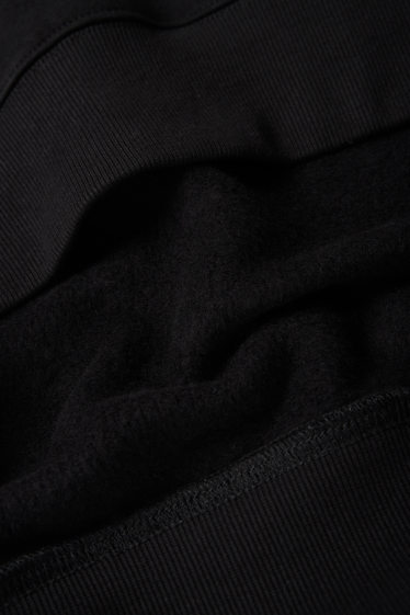 Herren - Oversized-Sweatshirt - schwarz
