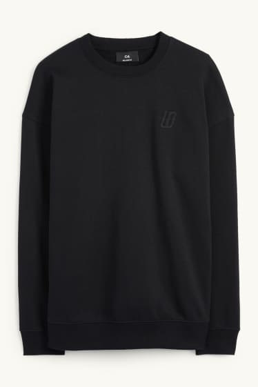 Men - Oversized sweatshirt - black