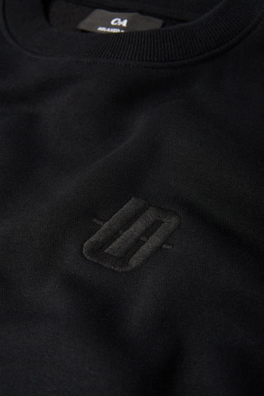 Men - Oversized sweatshirt - black