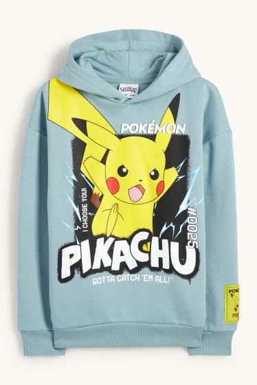 Copii - Băieți - Pokémon - Pikachu - hanorac - albastru