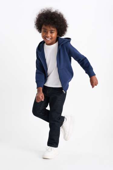 Bambini - Confezione da 2 - straight jeans - jeans termici - blu scuro / grigio