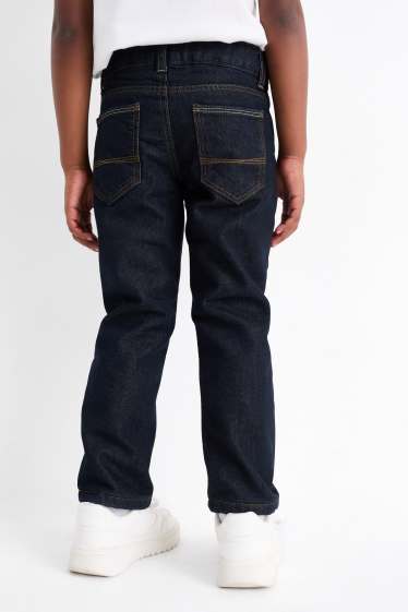 Bambini - Confezione da 2 - straight jeans - jeans termici - blu scuro / grigio