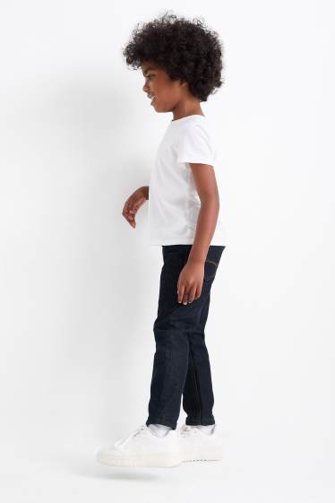 Bambini - Confezione da 2 - straight jeans - jeans termici - blu scuro / grigio