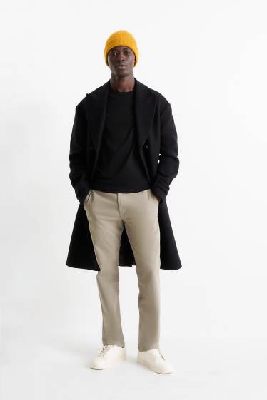 Herren - Chino - Slim Fit - Flex - taupe