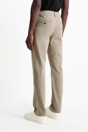 Herren - Chino - Slim Fit - Flex - taupe