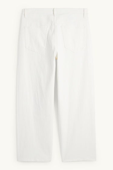 Uomo - Baggy jeans - bianco