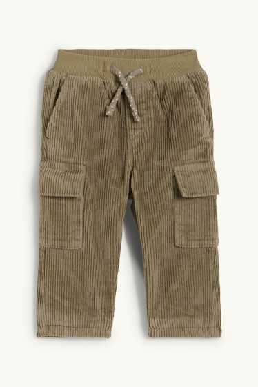 Baby: jongens - Babythermobroek - groen