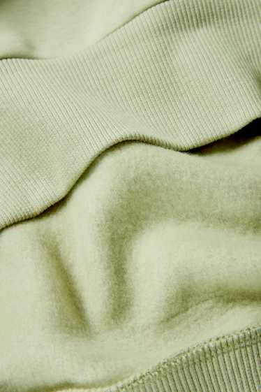 Hommes - Sweat à capuche oversize - Hokusai - vert clair