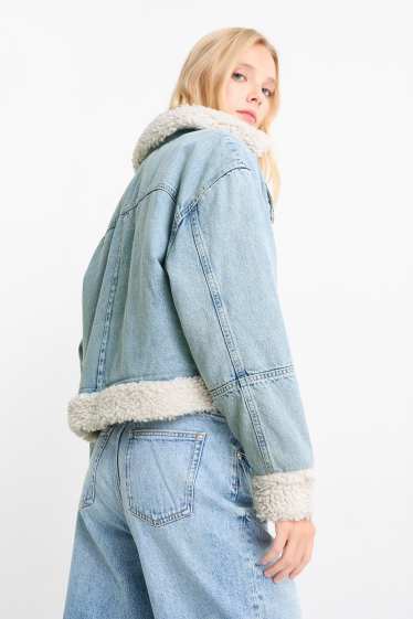 Femei - Jachetă din denim - denim-albastru deschis