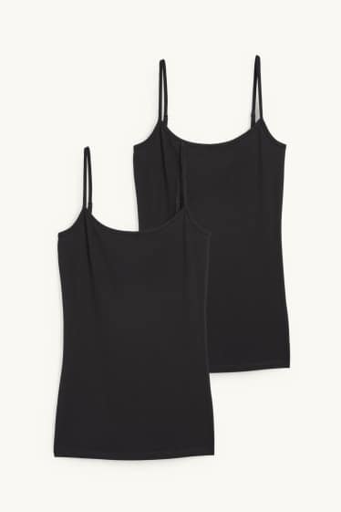 Women - Multipack of 2 - top - black