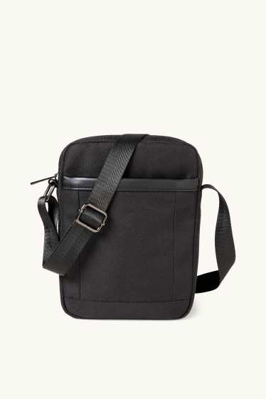 Herren - Umhängetasche - dunkelgrau