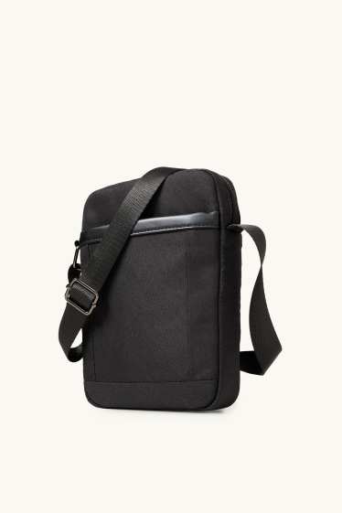 Herren - Umhängetasche - dunkelgrau