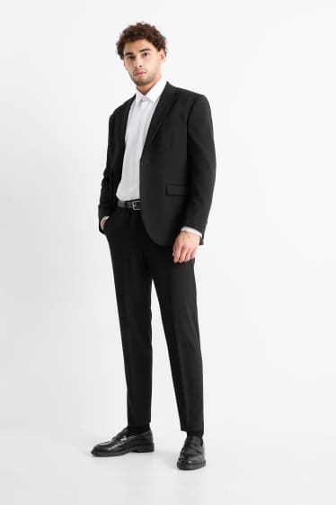 Herren - Baukasten-Hose - Regular Fit - Flex - LYCRA® - Mix & Match - schwarz