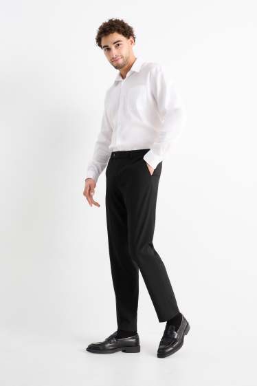 Herren - Baukasten-Hose - Regular Fit - Flex - LYCRA® - Mix & Match - schwarz