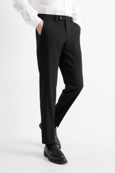 Herren - Baukasten-Hose - Regular Fit - Flex - LYCRA® - Mix & Match - schwarz