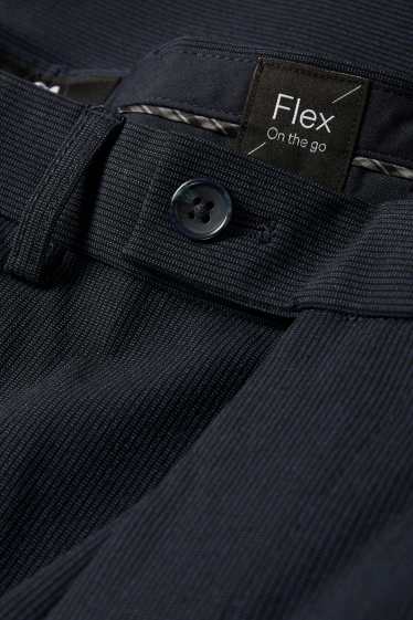 Hommes - Veste de costume - regular fit - Flex - LYCRA® - Mix & Match - bleu foncé