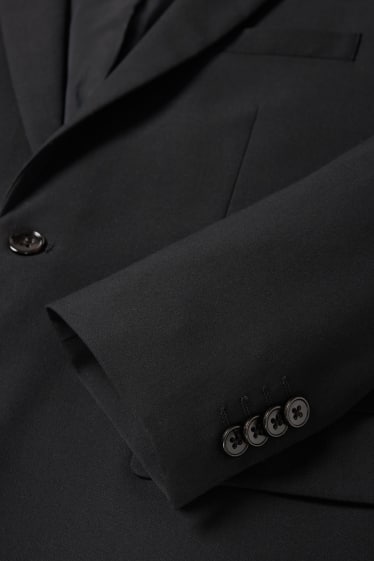 Hommes - Veste de costume - slim fit - Flex - 4 Way Stretch - LYCRA® - noir