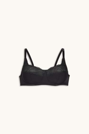 Femmes - Minimiseur sans armature - noir