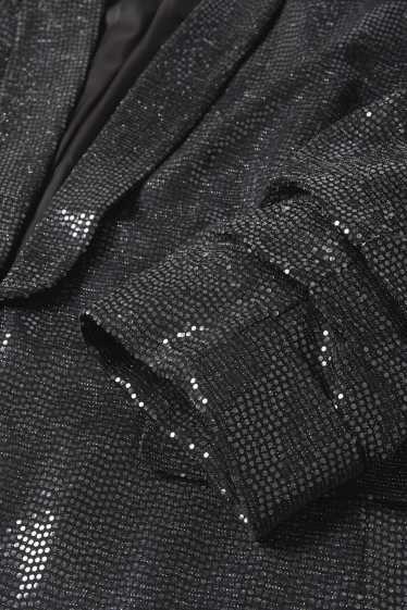 Donna - Blazer - relaxed fit - brillante - grigio scuro