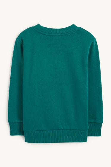 Kinder Jungen - Spider-Man - Weihnachts-Sweatshirt - dunkelgrün