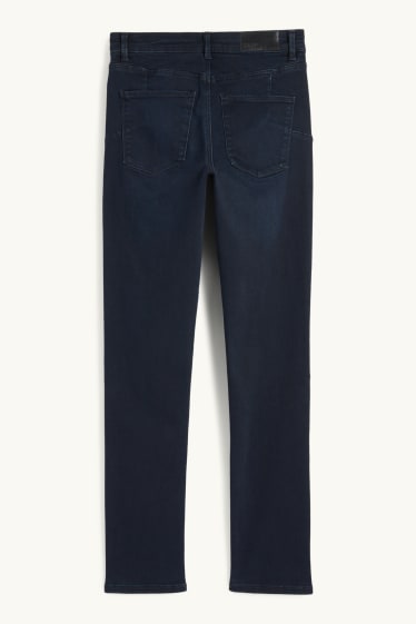 Femmes - Slim jean - mid waist - shaping jean - LYCRA® - bleu foncé