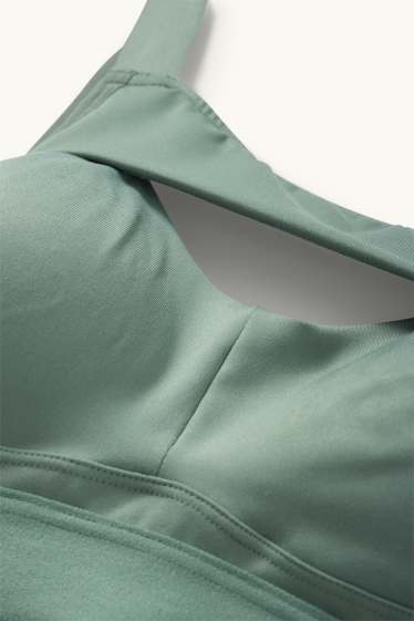 Donna - Reggiseno sportivo - 4 Way Stretch - verde