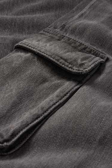 Uomo - Jeans cargo - jeans grigio scuro