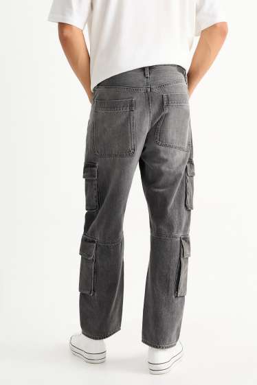 Uomo - Jeans cargo - jeans grigio scuro
