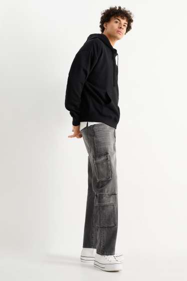 Uomo - Jeans cargo - jeans grigio scuro