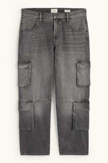 Uomo - Jeans cargo - jeans grigio scuro