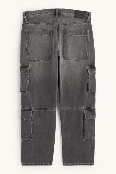 Uomo - Jeans cargo - jeans grigio scuro