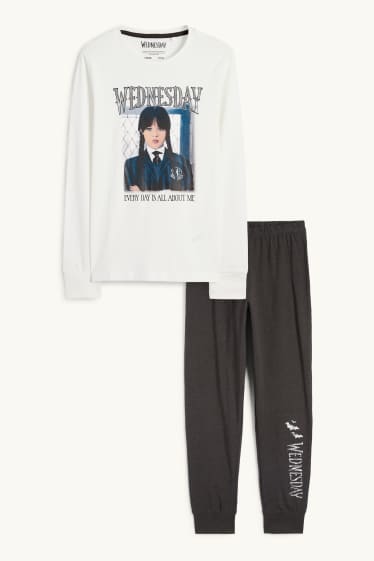 Nena - Wednesday - pijama - 2 peces - blanc